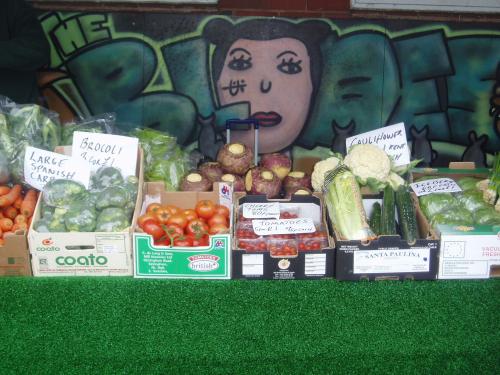 Fruit and veg stall